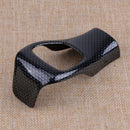 Carbon Fiber Black Gear Lever Shift Knob Cover fit for Jeep Renegade 15-20 ABS
