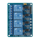 5V 4CH Relay Board Module Low Level Trigger w/Optocoupler for PLC Control