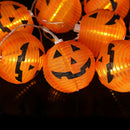 Solar LED Halloween Pumpkin Lamp String Night Light Hanging Decor Lanterns