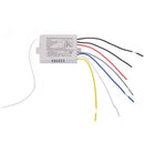 4 Way Light Lamp Digital Wireless Remote Control Switch ON/OFF 220V K1Z3