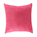 2x Velvet Pillow Case Cushion Covers with Hidden Zipper for Sofa Bed 45x45cm