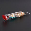 8cm 12g fishing lures hard baits artificial popper crankbait wobblers bait 5
