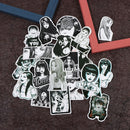 21PCS Horror Anime Scrapbook Skateboard Luggage Graffiti Waterproof Decorate_kz