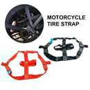 Motorcycle Electric Vehicle Binding Fixing Fastening Strap Rear Wheel Tire Strap