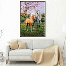 5D DIY Horses Full Drill Diamond Embroid Painting Cross Stitch Mosaic Kits