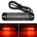 Universal 6LED Car Truck Emergency Beacon Warning Hazard Flash Strobe Light Bar