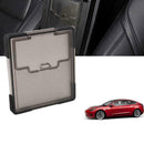 Hidden Transparent Storage Box Armrest Box Cover Storage Box For Tesla K8C8