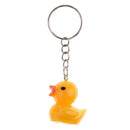 Set of 12pcs Cute Yellow Duck Pendant Bag/Purse Ornament Keychain Keyring