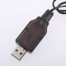 Premium 7.2V USB to L6.2 2P Female Plug Connectors Battery Adapter Charger Cable