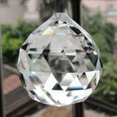 20pcs Hanging Clear Crystal Ball Prisms Faceted Pendant Sphere Decor New 20mm
