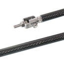 2pcs 7.9'' Car Front Bumper Lip Splitter Rod Strut Tie Support Bar Kit