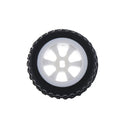 4 Sets 1:28 RC Rock Crawler Rubber Tires & Plastic Wheel Rim for Wltoys K989