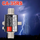 200W DC-2500MHz Coaxial Arrester Surge Protector UHF Female to Female Connector