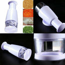 Kitchen Pressing Food Onion Garlic Vegetable Chopper Cutter Slicer Peeler Di Nw