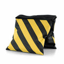 6 Pack Dual Handle Sandbag, Black/Yellow Saddlebag for Photography Studio V