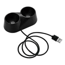 Charger for PS4 VR Move Dual Charging Station for 2 Controllers, Fast Charge