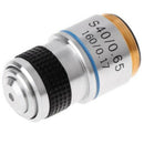 40X Achromatic Objective Lens for Biological Microscope 185 Objective Lens