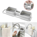 1* Kitchen Storage Rack Holder Sink Drainer Bathroom Soap Shelf Organizer S S6V7