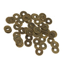 Feng Shui Coins Chinese I-Ching Lucky Coins 1.8cm/0.71'' for Wealth Success Pack