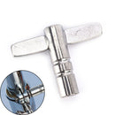 2x Metal Drum Sticks Skin Tuning Key Tuner Solid Square Socket Durable Tool  3C