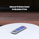 Universal TV Remote Control Oversize Key Controller for Big-button TV Sets
