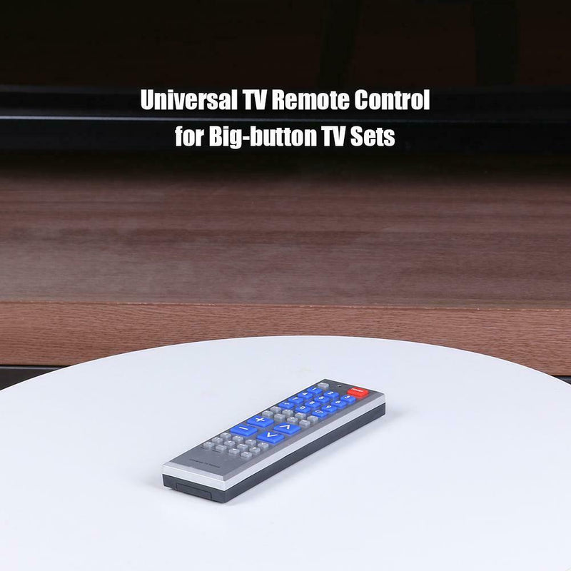 Universal TV Remote Control Oversize Key Controller for Big-button TV Sets