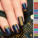 Colorful DIY Nail Glitte Dust Powder Shiny Glitter Art Powder T Shining C8Z6