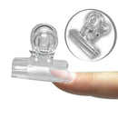 Curve Nail Pinching Clips Tool Multi Function plastic Nails Random Color(Tr Y1V4