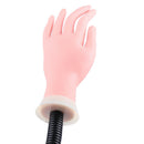 Nail Art Practical Soft Training Hand Tool With Flexible Holder Stand