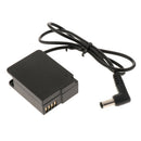 DC5.5x2.5mm DMW-DCC8 DC Coupler Dummy Battery Replacement for Panasonic DMC-GH2