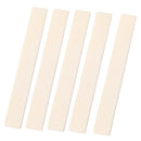 5Pcs  Acoustic Guitar Parts DIY Saddle Nuts Blank Uncutted Replacement