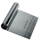Stainless Steel Pizza Dough Scraper Cutter Kitchen Pastry Cake Tool Scale