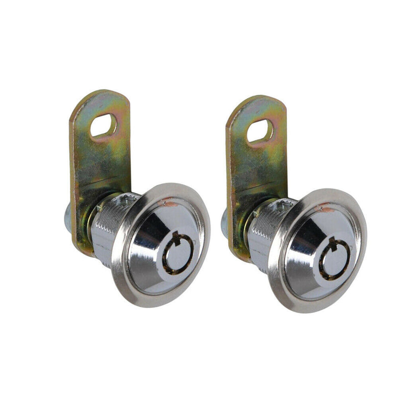 Tubular Cam Lock 1 1/8" Cabinet Toolbox Safe Drawer Replacement KA1001 2x