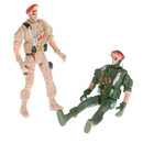20pcs Plastic Special Force Action Figures 9cm Army Men Soldier Playset