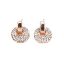 1 Pair Fashion Women Lady Elegant Crystal Rhinestone Ear Stud Earrings Jewel3C