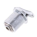 Uiversal Cabinet Desk Drawer Keyless Thumb Turn Lock with Chrome Finish 20mm