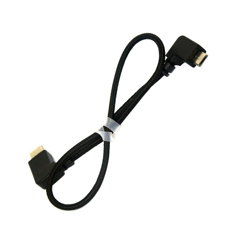 29cm Nylon Braided Micro USB Cable for DJI Spark & Mavic RC Drone Controller