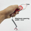 Portable Fish Lip Grabber Mini Aluminum alloy Fish Lip Grip Gripper 3kg/6.6