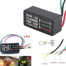 3Pin12V Universal Motorcycle LED Turn Signal Light Flasher Relay BlinkerSafet BX