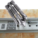 3PCS HSS Titanium Coated Countersink & Deburring Drill Bit