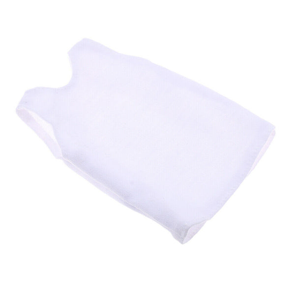 1/6 White Men's T-shirt Dressed Sleeveless for 12 '' Dragons Figures