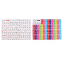Removable Piano and Keyboard Note Stickers for Students Kids Learning