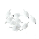 10x DC Latching Push Button On Off Switch Fr Torch Flashlight Lamp Wall Outlet