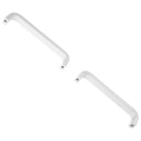 10x Door Drawer Pull Knob Cabinet Handle Hardware - Matte Silvery