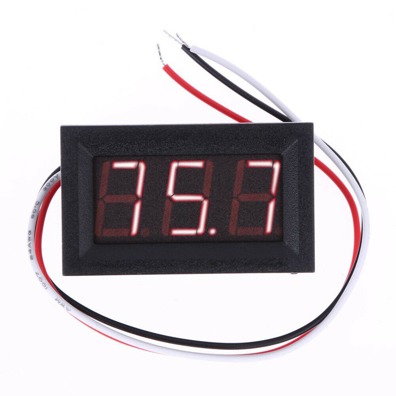 0.56inch LCD Red Light DC 0-100V Panel Meter DC Digital Voltmeter