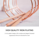 Pen Cup Holder For Desk Tidy Hexagon iron Hollow Makeup Brush Organizer Sta