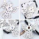 Holy Guardian Angel Alloy Bookmark Tassels Stationary Christening Gift Wedd R6W6
