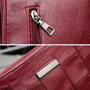Women Plaid Messenger Bags Sac a Main PU Leather Shoulder Bags Women Crossb Z6N1