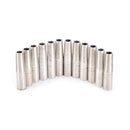 12Xarchery Broadhead Adaptor For Id 8Mm Arrow Shaft Aluminum Sleeve Adapter A ME