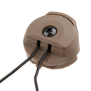Rail Adapter Attachment Kit for MICH FAST Rails Adapter Set Tan